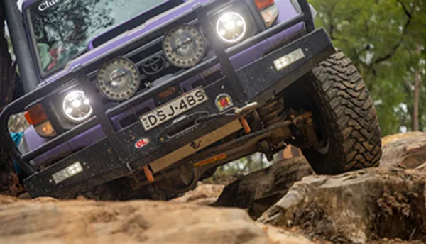 Off-Road Suspension at Opposite Lock Townsville